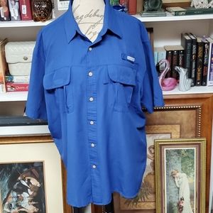 BASS mens XL short sleeve shirt